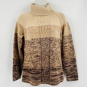 KAREN SCOTT Turtleneck Pullover Sweater 0126